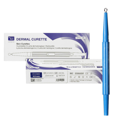 Curettes annulaires - Tailles de 4 et 7 mm