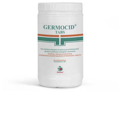Germocid Tabs – Pastilles effervescentes désinfectantes au chlore