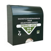 Distributeurs de sachets et poubelles