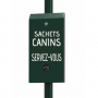 Distributeur de sachets ramasse-crottes en liasse