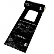Sachets à déjections canines recyclés et recyclables – Rouleaux de 200, avec bretelles