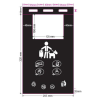 Sachets Déjections Canines Écologiques – 5000 Sacs Recyclés et Recyclables Sachets Déjections Canines Écologiques – 5000 Sacs Recyclés et Recyclables