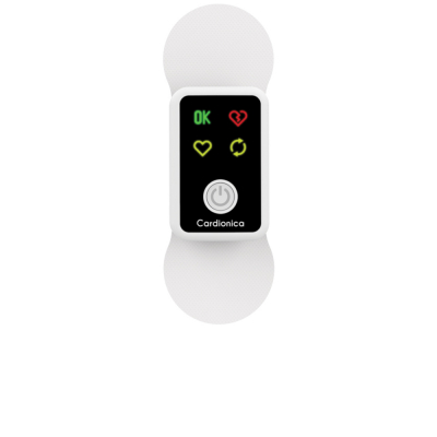 ECG à 1 piste CARDIONICA avec AFIB et Bluetooth