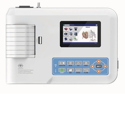 ECG à 3 pistes 300G avec moniteur