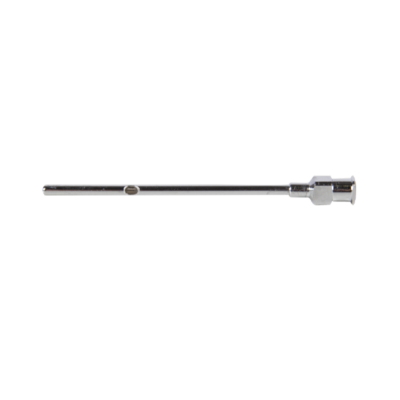 Sondes trayeuses en inox Luer Lock - 8 cm