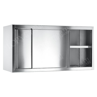Etagère murale en inox