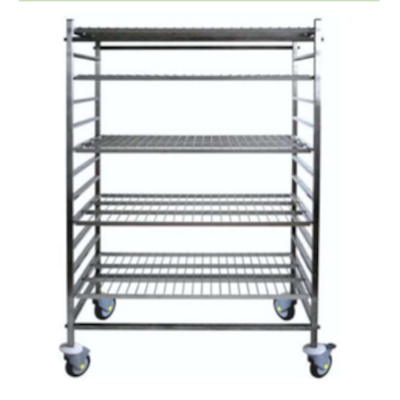 Rayonnage mobile sans étagère de 45 cm de profondeur