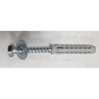 Fixation murale pour chenil MKS – cheville Ø10 mm, tirefond 8x60/36 et rondelle Ø8 mm Fixation murale pour chenil MKS – cheville Ø10 mm, tirefond 8x60/36 et rondelle Ø8 mm