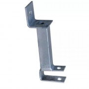 Support fixe galvanisé pour chevron bois – Compatible chenil MKS, fixation encadrement et renfort st