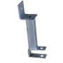 Support fixe galvanisé pour chevron bois – Compatible chenil MKS, fixation encadrement et renfort st
