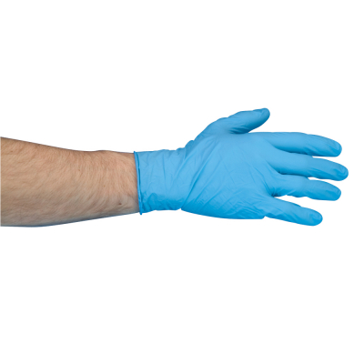 Gants d'examen en nitrile de qualité supérieure non poudrés