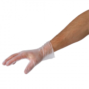 Gants d'examen en vinyle non poudrés 