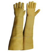Gants de protection anti-morsures en cuir Animalys Pro 58 cm