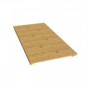 Plancher en bois traité 1 × 1,95 m pour chenil