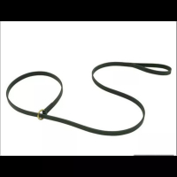 Laisse Lasso en Cuir pour Chien – Vachette Pleine Fleur Noire Laisse Lasso en Cuir pour Chien – Vachette Pleine Fleur Noire