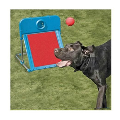 Boite Flyball pour chien en PVC et métal