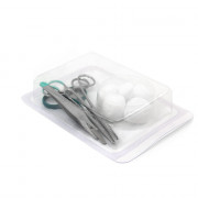 Set de Sutures C Stérile Jetable – Instruments Métalliques – Soins et Fermeture de Plaies