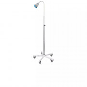 Lampe à 3 LED sur socle à roulettes