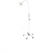 Lampe à LED avec poignée et chariot