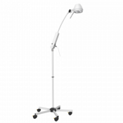 Lampe d'examen mobile sur bras articulé et ressort de soutien 