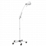 Lampe d'examen mobile sur bras articulé et ressort de soutien 