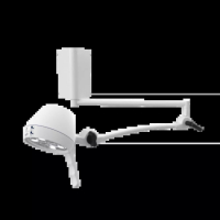 Lampe d'examen murale pivotante 