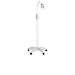 Lampe LUXIFLEX à LED sur socle à roulettes