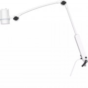 Lampe sur bras à double articulation sans ressort de soutien 