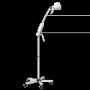 Lampe d'examen mobile sur bras articulé et ressort de soutien 