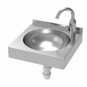 Lave-mains et lave-bras avec robinet électronique