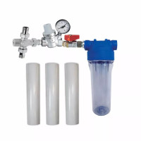 Préfiltration pour lave-mains