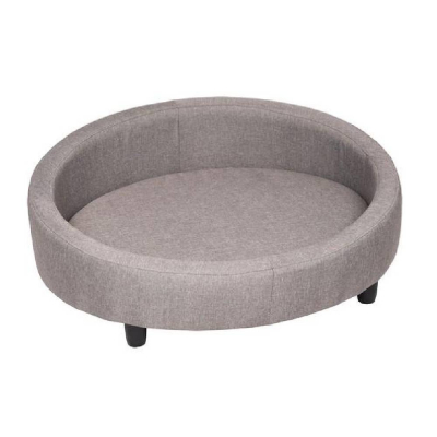 Sofa pour chien Tourmaline brun – Couchage chic, ferme et lavable avec coussin déhoussable