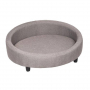 Sofa pour chien Tourmaline brun – Couchage chic, ferme et lavable avec coussin déhoussable