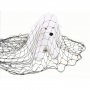 Filet de capture plombé à lancer – 2x2 m ou 2,5x2,5 m
