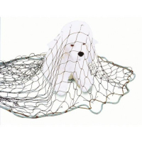 Filet de capture plombé à lancer – 2x2 m ou 2,5x2,5 m