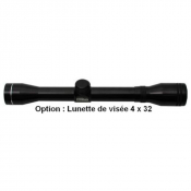 Lunette de visée 4 x 32 pour projecteur hypodermique à gaz
