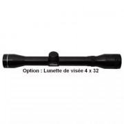 Lunette de visée 4 x 32 pour projecteur hypodermique à gaz