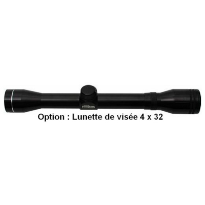 Lunette de visée 4 x 32 pour projecteur hypodermique à gaz