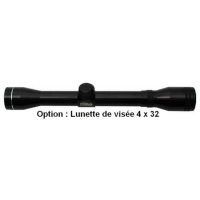 Lunette de visée 4 x 32 pour projecteur hypodermique à gaz Lunette de visée 4 x 32 pour projecteur hypodermique à gaz
