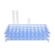 Support pour Tubes à Essai Plastique – 50 Emplacements – Stable & Pratique