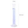 Cylindres Gradués Verre Borosilicaté 100/250/500 ml – Mesure Précise & Haute Résistance