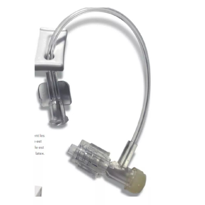 Prolongateur en T avec site d'injection pour perfusion