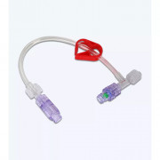 Prolongateur en T avec valve injectable