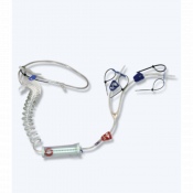 Set de perfusion à 2 tubes pour grands animaux