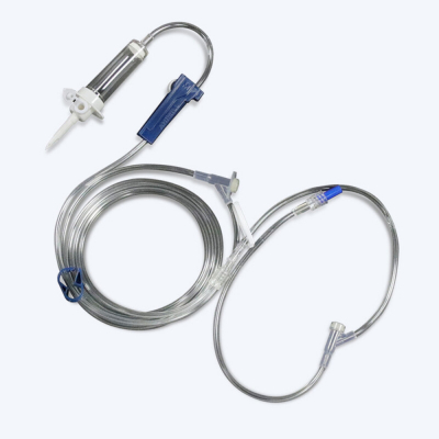 Set de perfusion vétérinaire stérile avec filtre antibactérien et compatibilité pompe IV