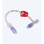 Prolongateur en T avec valve injectable