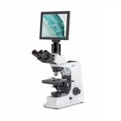 Microscope numérique à lumière transmise avec caméra 