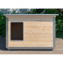 Niche en bois isolée pour chien et chat – modèle CONFORT MKS