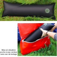 Poche à eau en nylon indéchirable pour sacs de lestage agility et structures extérieures Poche à eau en nylon indéchirable pour sacs de lestage agility et structures extérieures