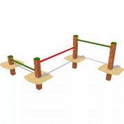 Clôtures zig zag pour agility